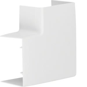 Vlakke hoek voor goot 40x60mm LF verkeerswit