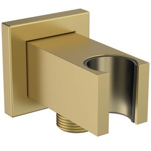 IRAIN WALL BRACKET SQR 1/2"CONN brushed gold (mat goudkleurig)