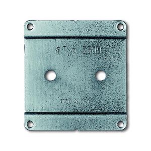 Montageplaat 1v voor ocean/WS/WD