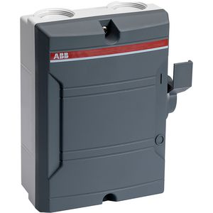 PROMO Werkschakelaar 2-polig 25A AC-22A 400V. (BW225DP) (2CMA142400R1000)