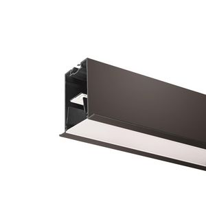 Plafond-/wandarmatuur MC2 Trim. 1,2m. 3K DALI zwart opaal
