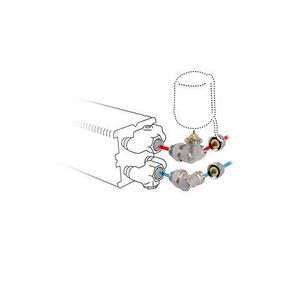 Set 28 Dubbelh/R M24 MA Vpe/Alu diam.16/2