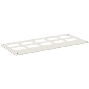 Dakplaat t.b.v 2x TZ kabelinvoerpl. BxD 1359x625mm