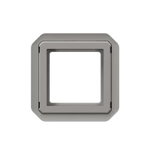 Adapter Mosaic 2 modulen zonder deksel mechanisme Plexo