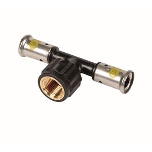 T-koppeling verlopend persaansluiting GAS 13PKG 20x1/2" bn. x20mm kunststof