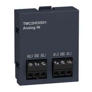 Cartridge I/O uitbreiding 2AI Heftoepassingen Modicon M221