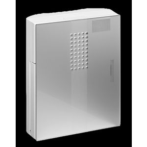 Gong 230V tot 83dB/A met Acryl-Front wit hoogglans