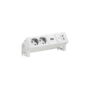 DESK 2 2x 230V RA 1x USB C/C chrgr 65W 0,2m GST o.g.