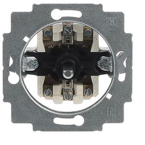 Inbouw wip-jaloezie-impulsgeversokkel pulsg 2P 10A 250V AC