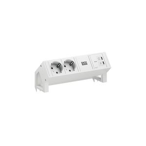 DESK 2 2x 230V RA 1x USB C/C chrgr 45W 0,2m GST o.g.