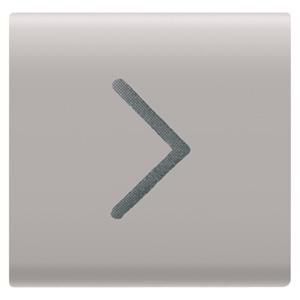 INTERCHANGEABLE BUTTON KEY-22X22mm-HORIZONTAL ARROW-NA VVE=4