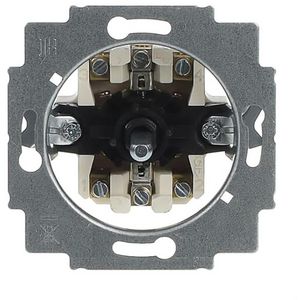 Inbouw jaloezieschakelaarsokkel schak-puls 2P 10 AX 250 V AC