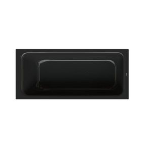 Bad BetteSelect ovlp lange zijde 1800x800mm Zwart