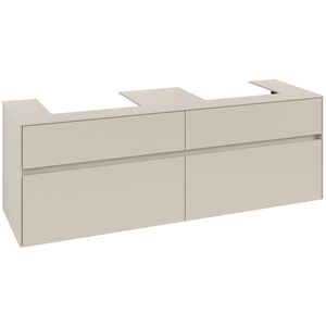 Wastafelonderkast Collaro 1600x548x500mm Cashmere Grey C021B0VN