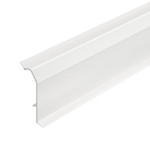Lengte a 2m. Deksel SLL 20x70 9010 2000x20x3 puur wit