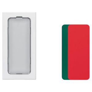 Signaallamp enkelvoudig 12/24V 1 module wit Mosaic