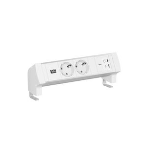DESK STYLE 2x 230V RA 1x USB C/C chrgr 45W 0,2m GST o.g.