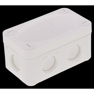 Kunststof kabeldoos 85x49mm 6x invoer M20x1,5 wit (COMBI206WH) VVE=10