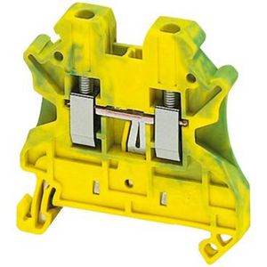 Aardingsklemmenblok 2,5mm² Groen / geel Linergy VVE=50