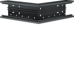 Bodemprofiel buitenhoek BR65 65x100mm zwart