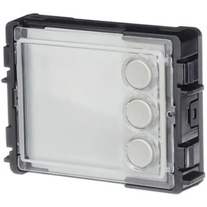 Welcome drukknop module 3 toetsen rond (51381RP3)