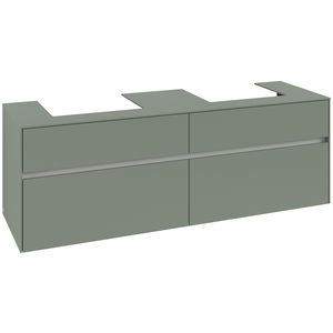 Wastafelonderkast Collaro 1600x548x500mm Soft Green C021B0AF