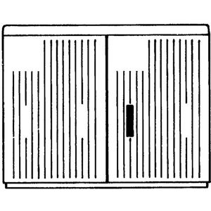 Installatiekast EH3 APDIN 2 875X1115X320MM
