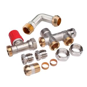 Onderblok set RA-K basisset vloer 2-pijpssysteem