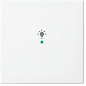 Free@Home bedieningswip 1-voudig licht SI-B alpinwit (6231-10-914)