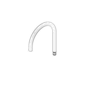 Uitloop 165mm, 5,68l/min. chr