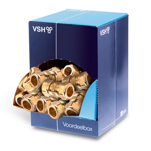 Actie Set a 3 voordeelboxen a 20st. knelsok Super 22x22mm SD1200 k/g (totaal 60st.)