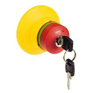 Drukknop frontelement noodstop SNH 0500