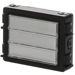 Welcome drukknop module 3 toetsen plat (51381SP3)