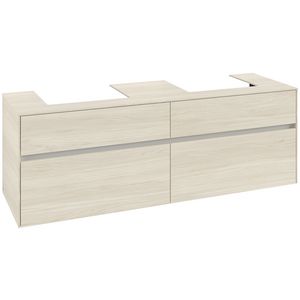 Wastafelonderkast Collaro 1600x548x500mm White Oak C021B0AA
