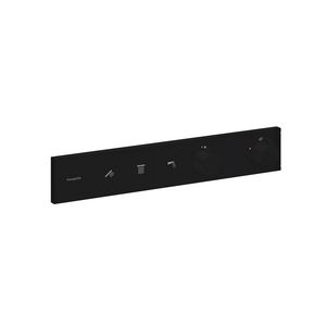 RainSelect thermostaat afbouwdeel tbv inbouw voor 3 functies mat zwart