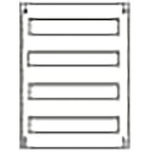 Afdekplaat tbv Smissline horizontaal 2CPX062766R9999