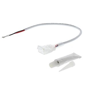 Aansluitconnector IP67 ledstrip mono 12mm PCB Lumiko