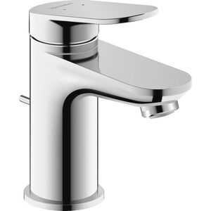 Wave 1-hendel wastafelmengkraan S chroom hoogglans sprong 95mm incl. waste-inrichting
