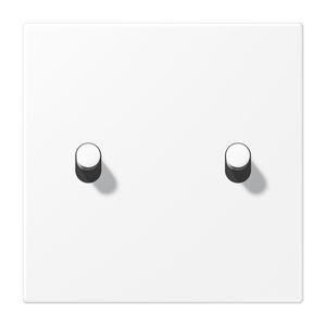 Afdekking LS1912 witmat 1v 2x hevel cyl.