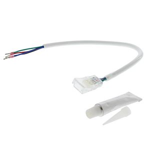 Aansluitconnector voor ledstrip RGB voor 10mm PCB Lumiko