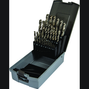 Gereedschapset HSS geslepen 1-13mm