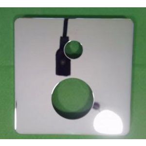Escutcheon quadr. therm. w. div.easy-box