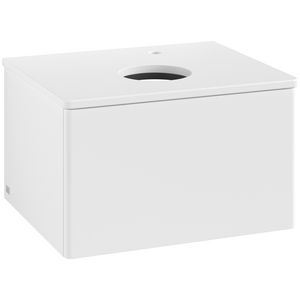 Wastafelonderkast Antao 600x360x500mm White Matt Lacquer L29050MT