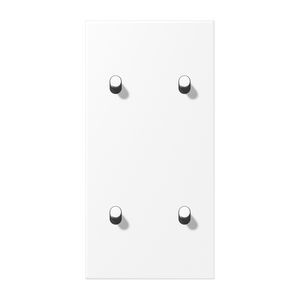 Afdekking LS1912 witmat verticaal 2+2 hevel cyl.