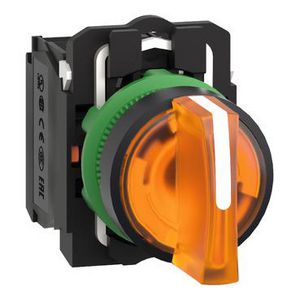 Keuzeschakelaar Verlicht Kunststof 3 standen Blijft i