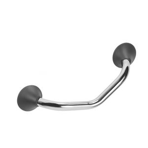 Wandbeugel ERGOGRIP 45° 200x200mm RVS gepolijst/Antraciete details