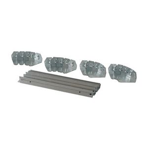 DIN-rail 24TE incl. vaste verhogingsbeugels veldb VVE=10
