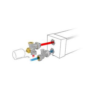 Set 301 thermostaatkop 230 VAC Fe/Cu  diam.12/1