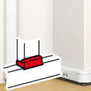 Set a 5st. DLP snap-on T stuk naar 80mm voor 75601/03/06 wit