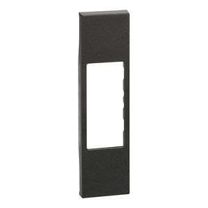 Sierplaat RJ AV zwart 1 module LivingNow